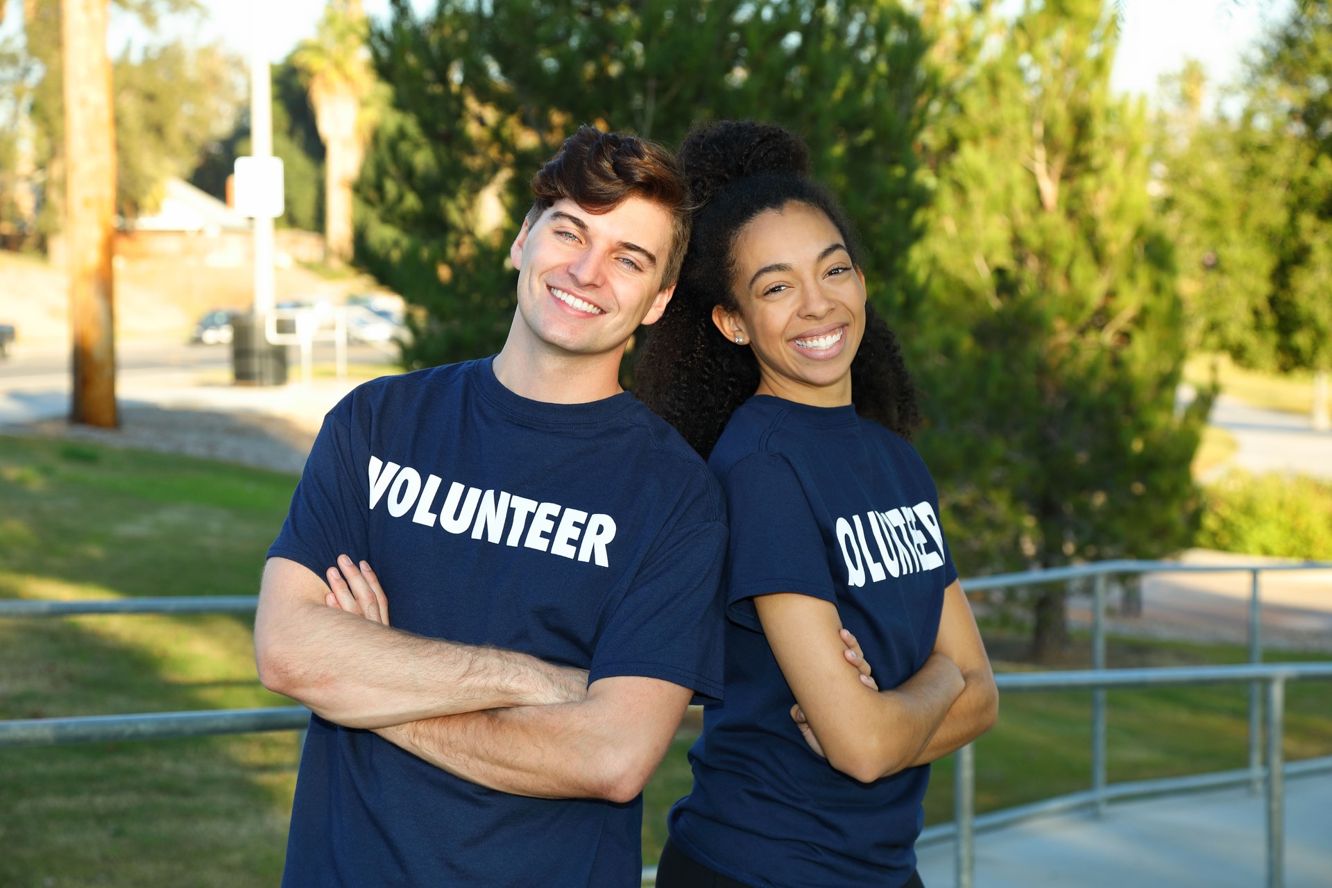 Volunteer Friends at Park Horizontal